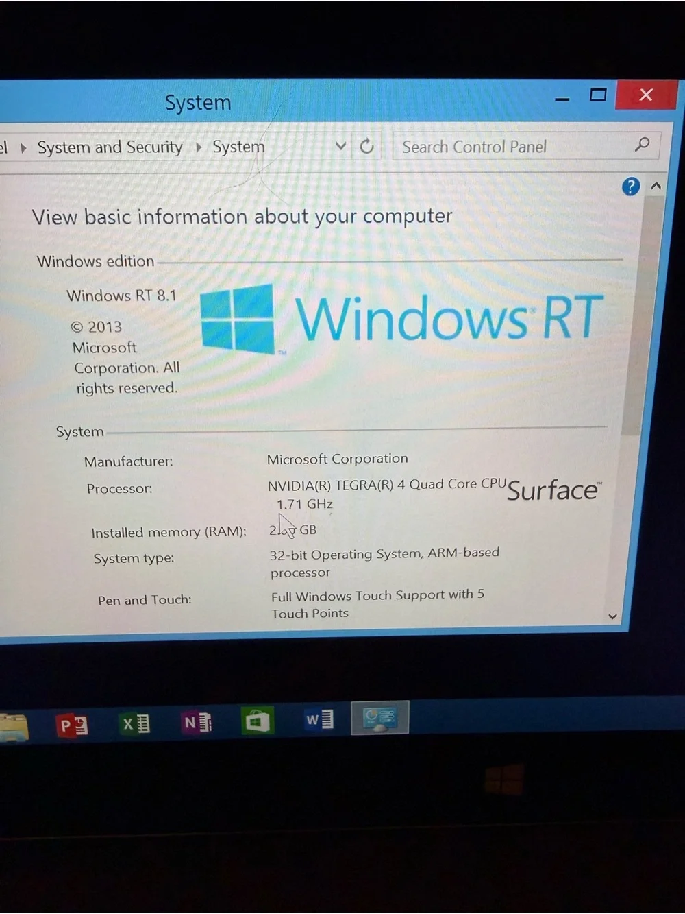 Microsoft Surface Windows Tablet with Detachable Keyboard - Black with case
